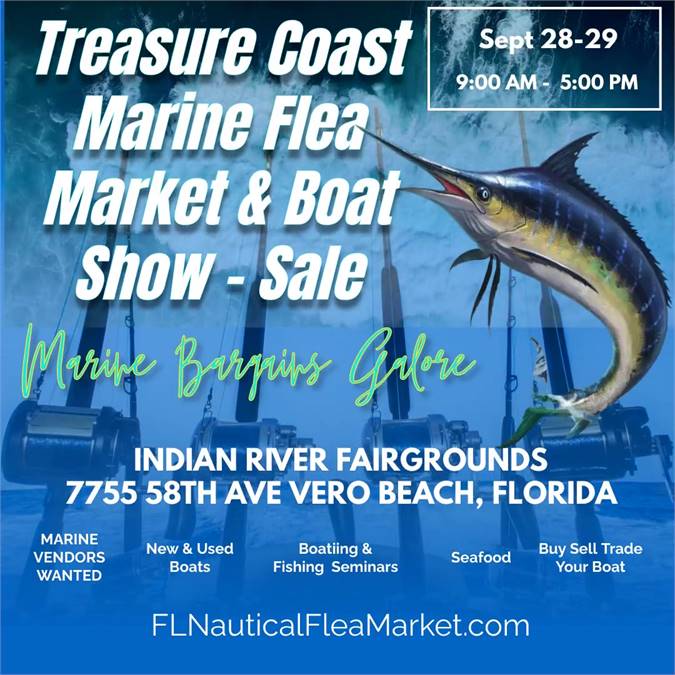 Sell Your Fishing Gear at the Largest Marine Flea Market & Seafood Festival!