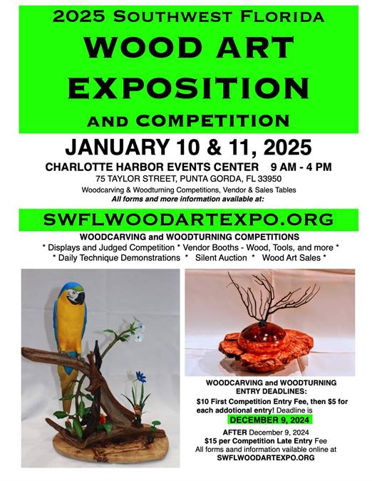 SW FLORIDA WOOD ART EXPO & COMPETITION