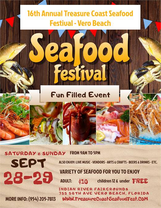 Calling All Marine & Seafood Vendors, Arts & Crafts Lovers, and Seafood Enthusiasts!