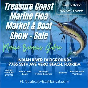 Sell Your Fishing Gear at the Largest Marine Flea Market & Seafood Festival!