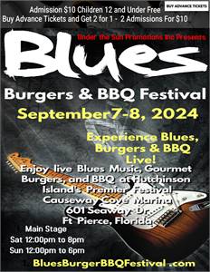 Blues Burgers and BBQ Festival September 7-8, 2024: A Culinary and Musical Extravaganza