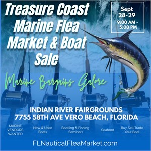 Sell Your Boat & Fishing Gear at the Largest Marine Flea Market & Seafood Festival!